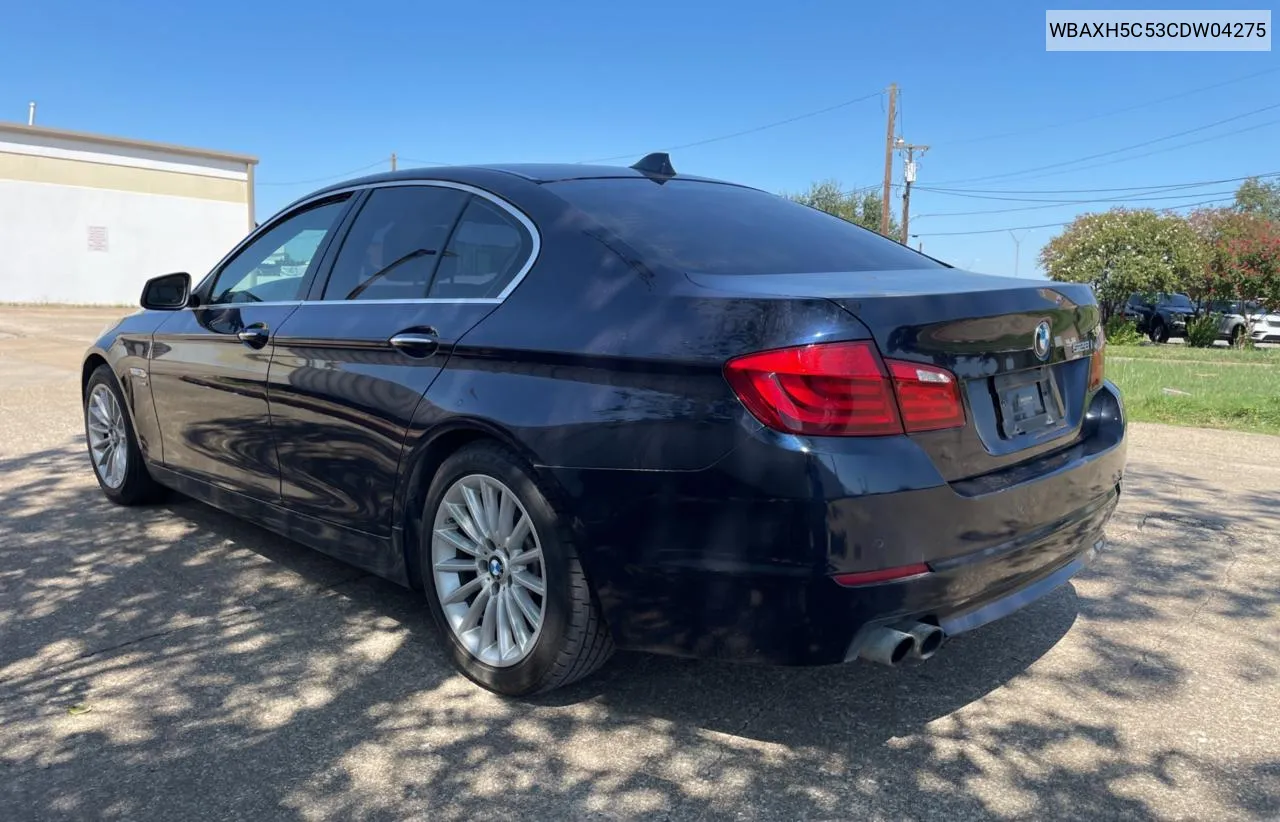 2012 BMW 528 Xi VIN: WBAXH5C53CDW04275 Lot: 71774004