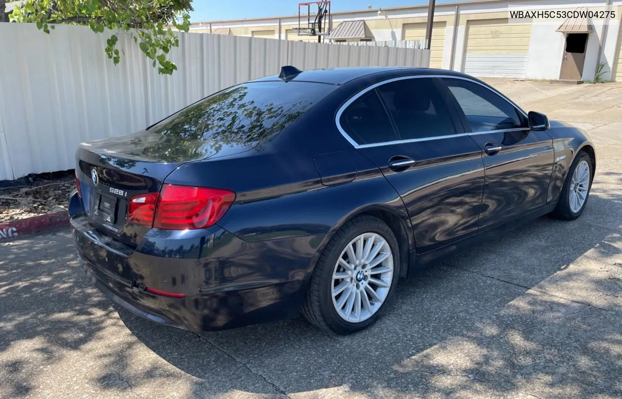 2012 BMW 528 Xi VIN: WBAXH5C53CDW04275 Lot: 71774004