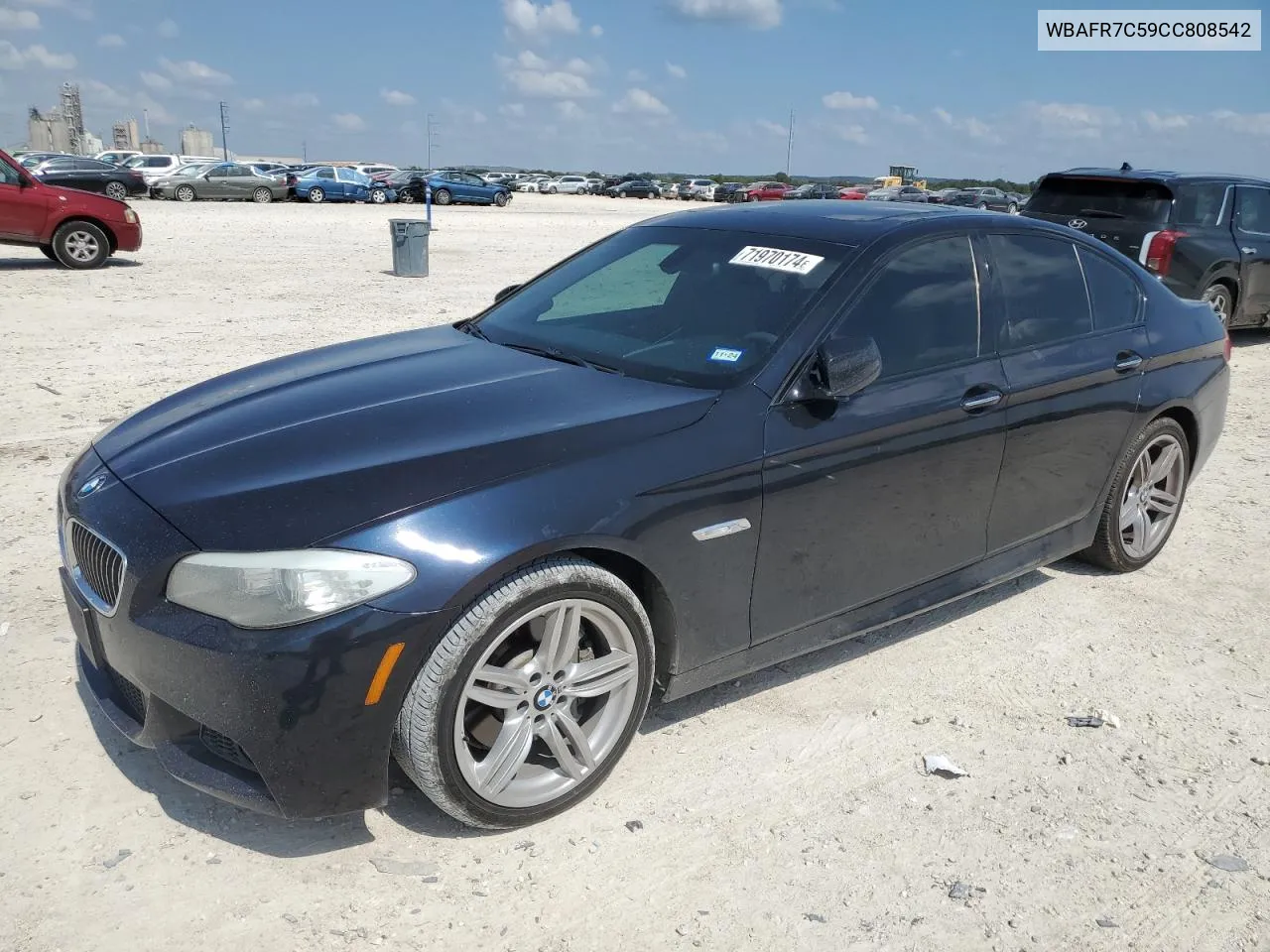 2012 BMW 535 I VIN: WBAFR7C59CC808542 Lot: 71970174