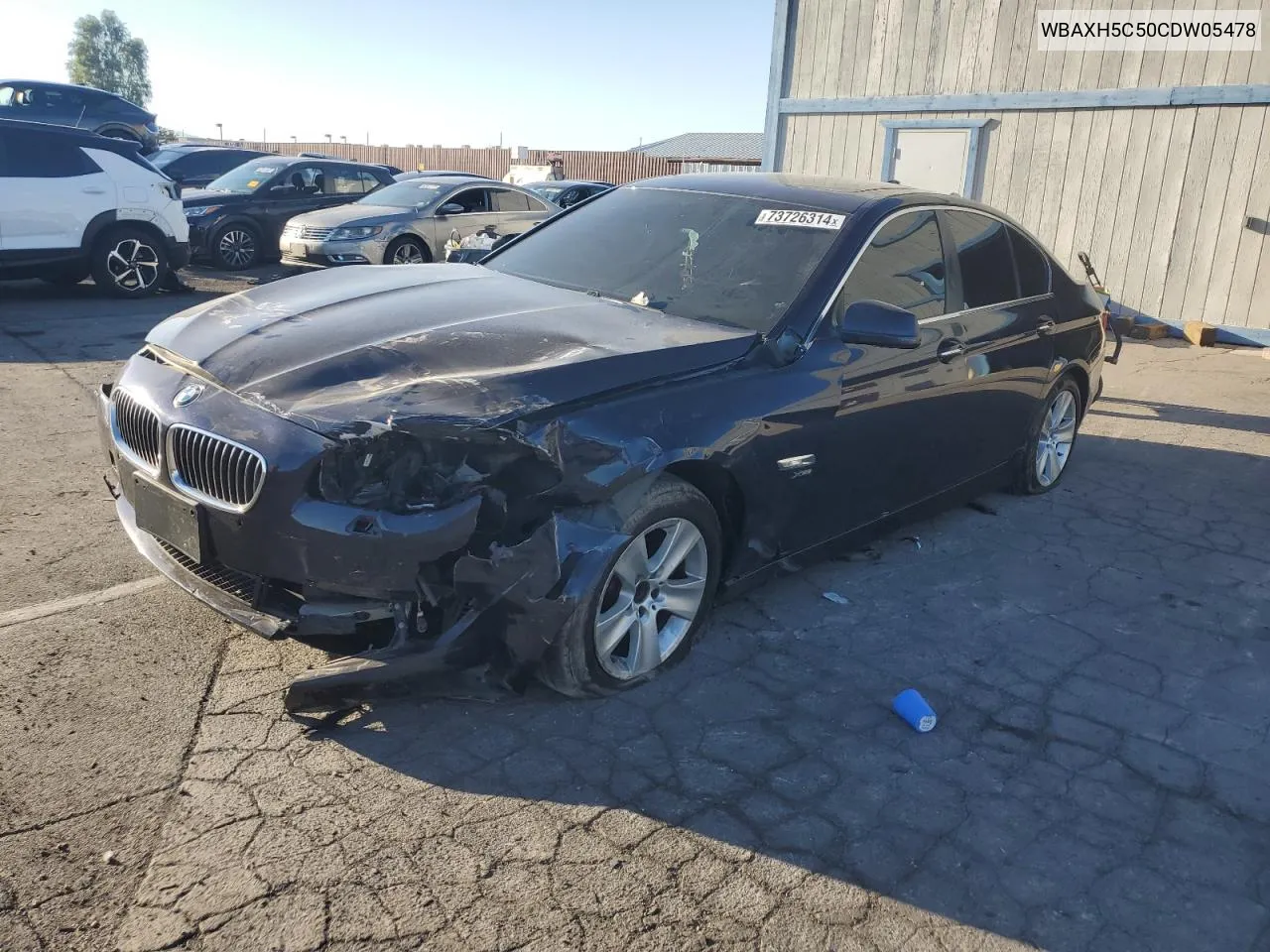 2012 BMW 528 Xi VIN: WBAXH5C50CDW05478 Lot: 73726314