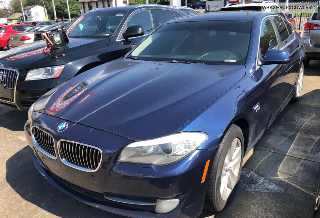 2012 BMW 528 Xi VIN: WBAXH5C5XCDW05522 Lot: 74963184