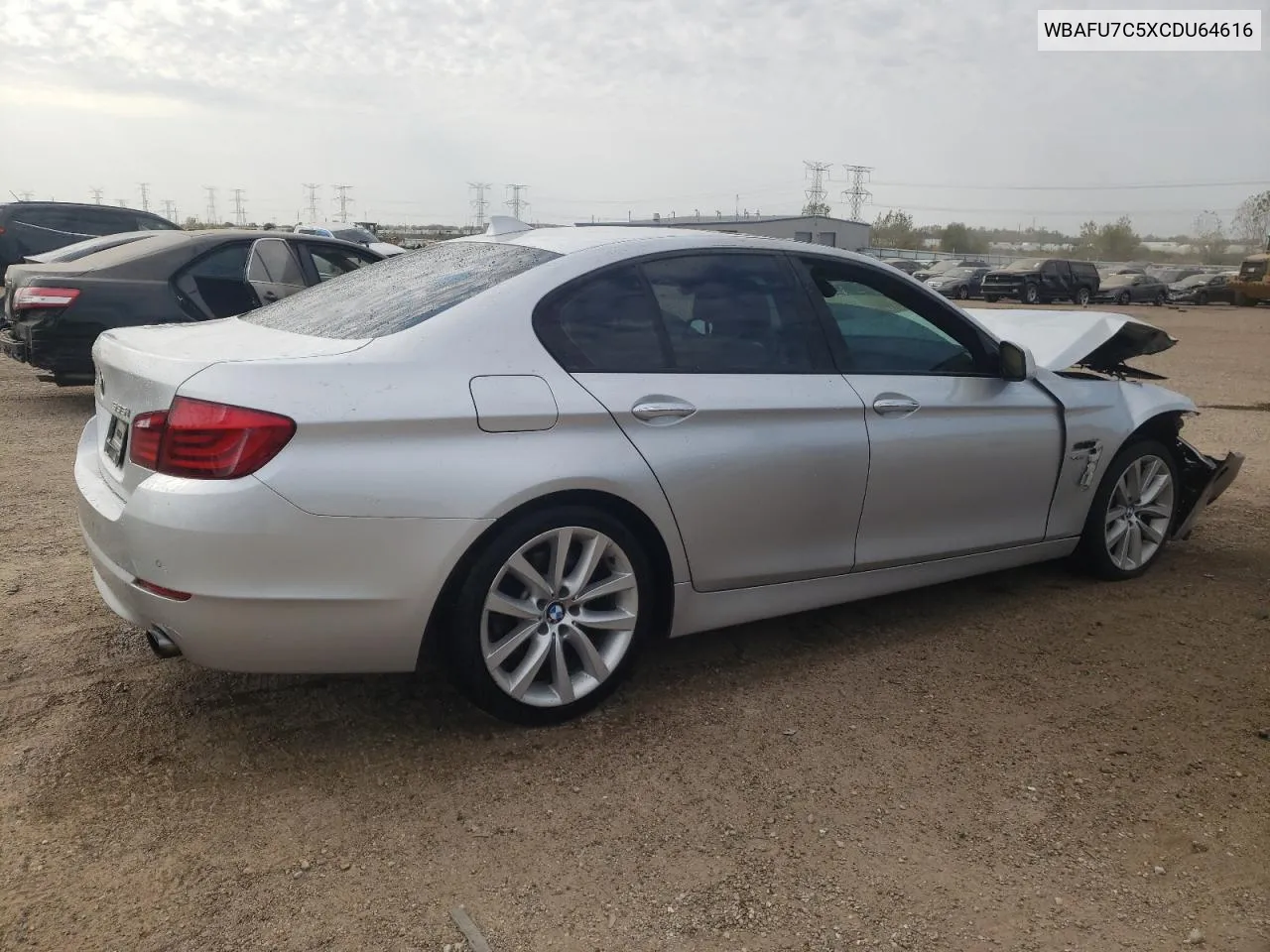 2012 BMW 535 Xi VIN: WBAFU7C5XCDU64616 Lot: 75492294