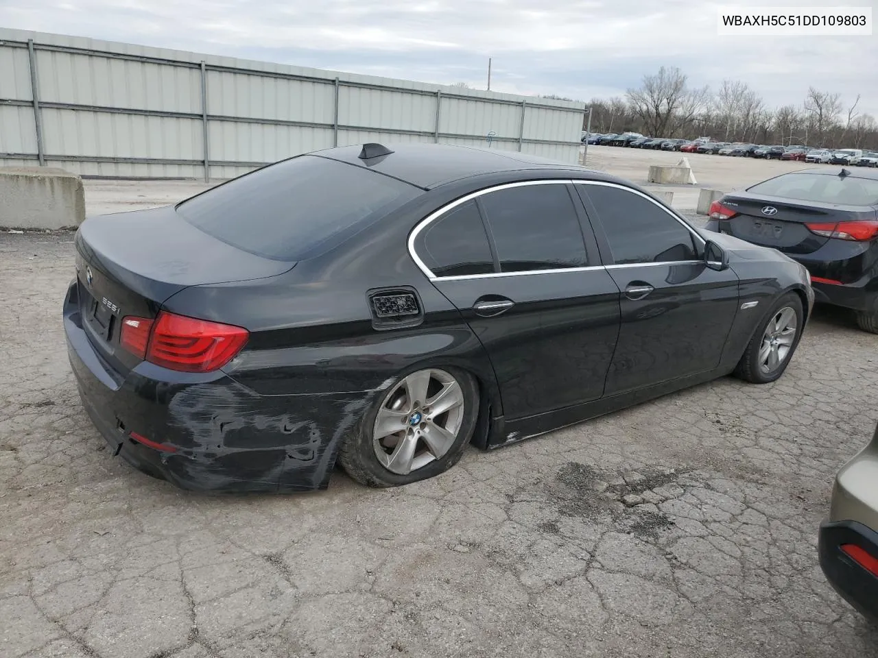 2013 BMW 528 Xi VIN: WBAXH5C51DD109803 Lot: 47552784