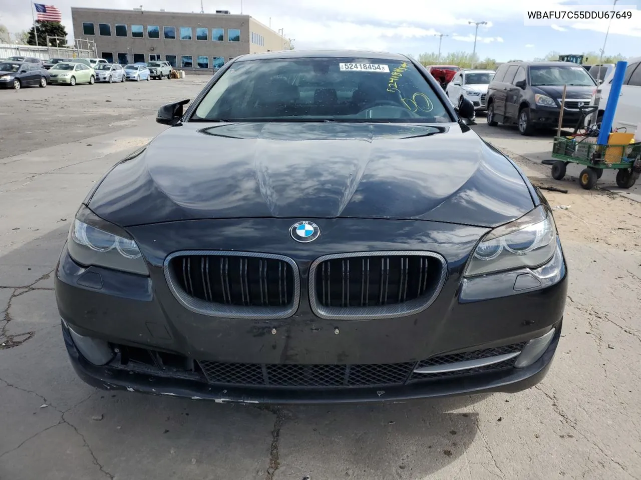 2013 BMW 535 Xi VIN: WBAFU7C55DDU67649 Lot: 52418454