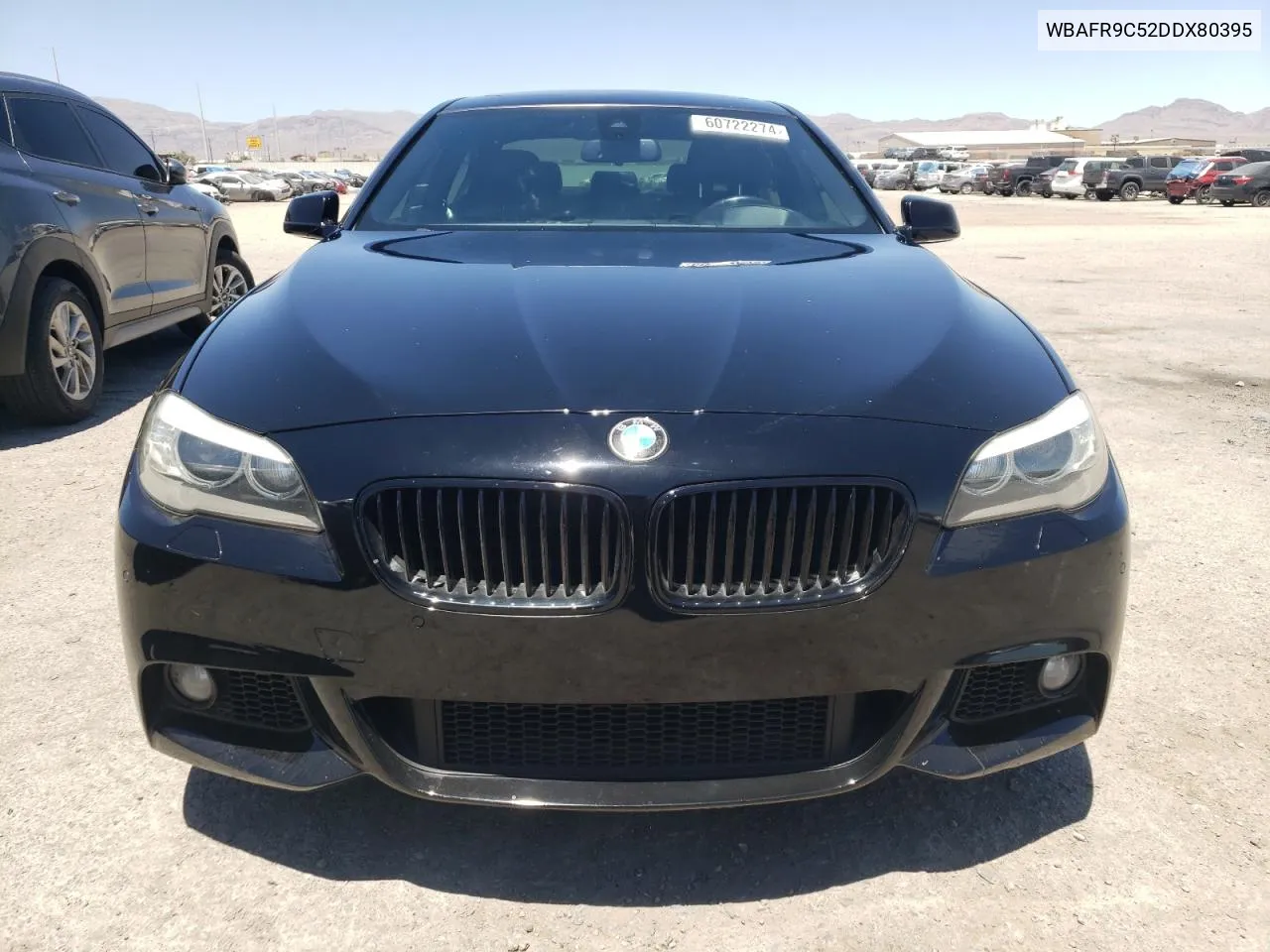 2013 BMW 550 I VIN: WBAFR9C52DDX80395 Lot: 60722274