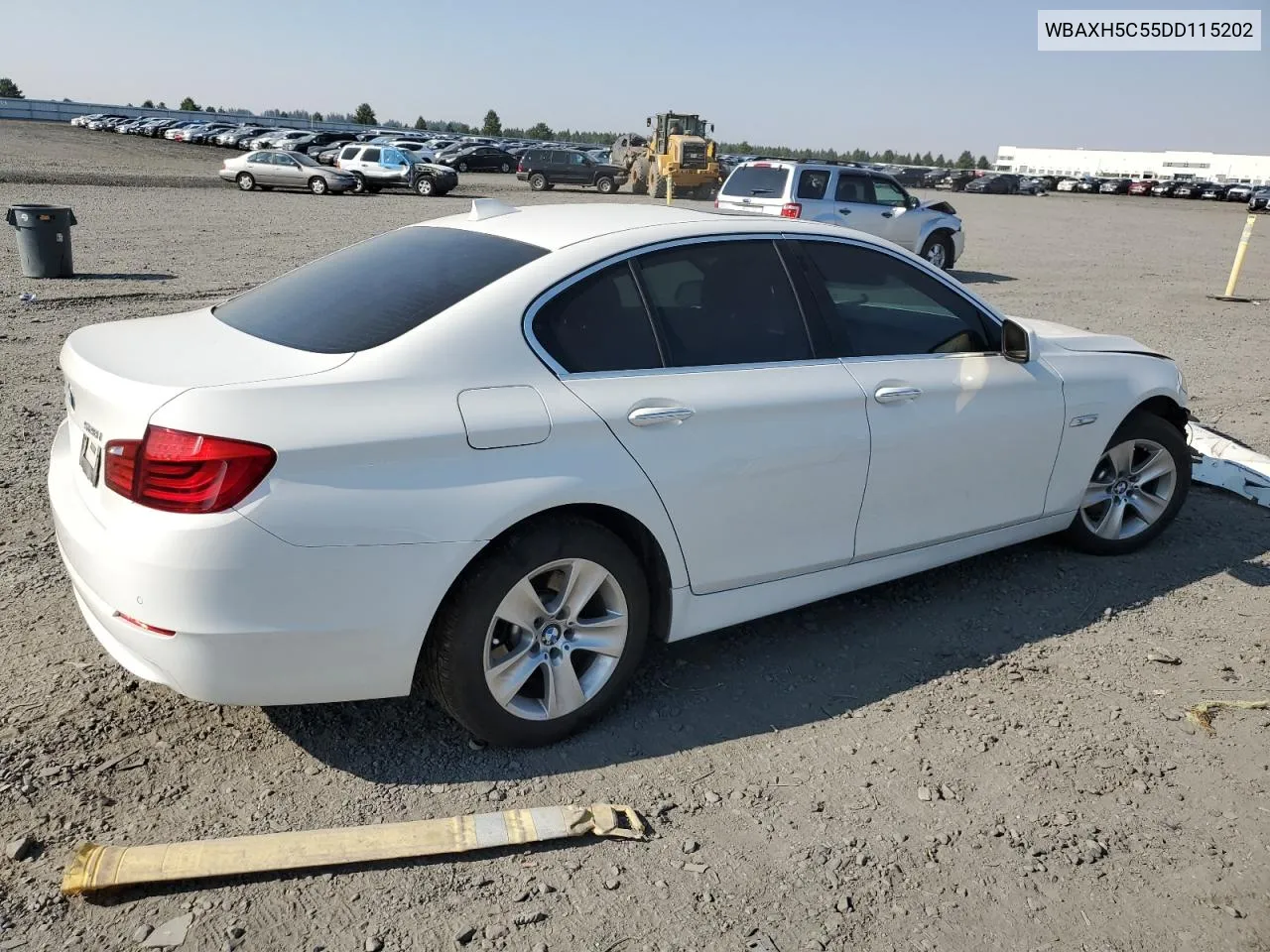 2013 BMW 528 Xi VIN: WBAXH5C55DD115202 Lot: 66626514