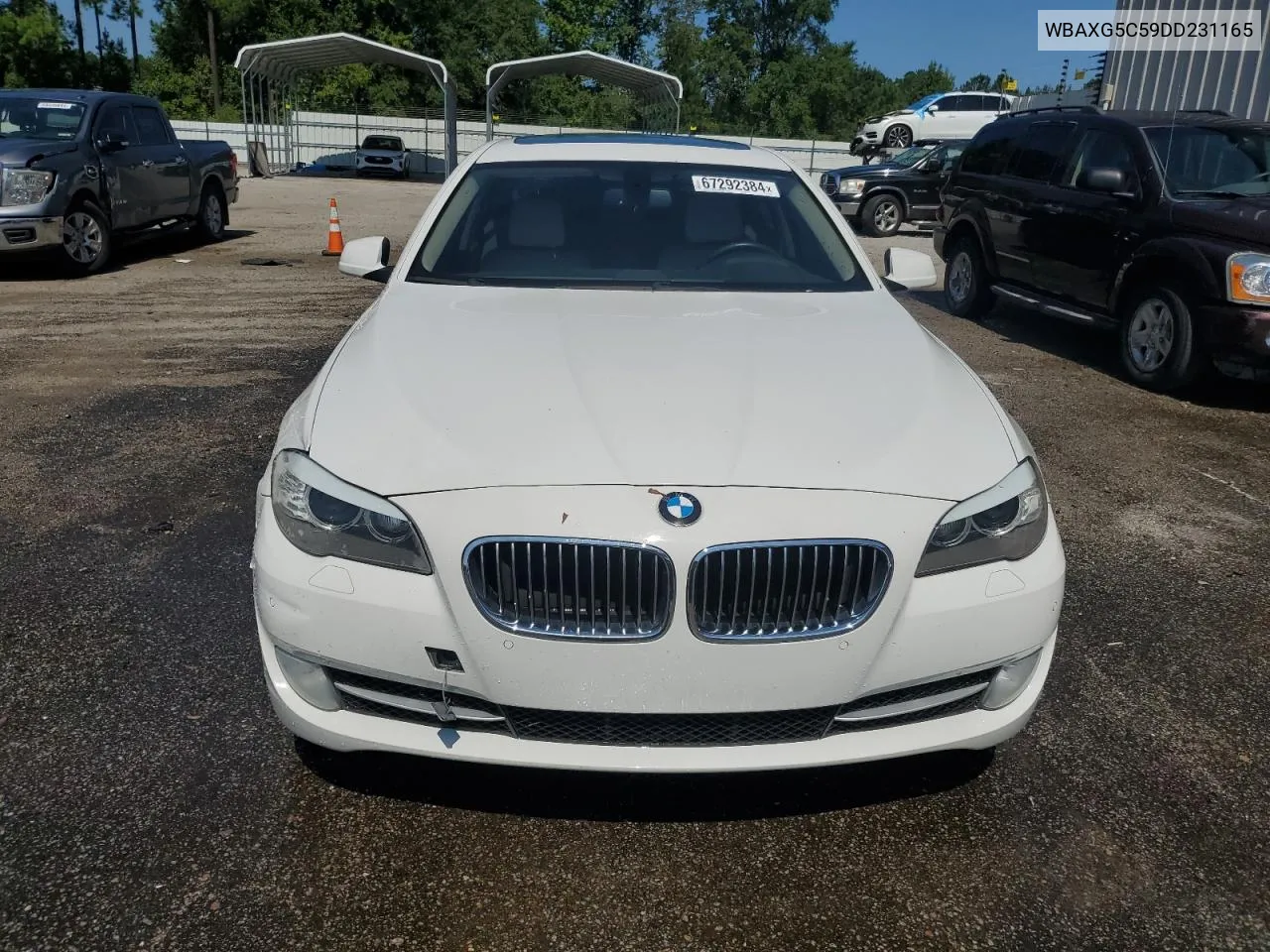 2013 BMW 528 I VIN: WBAXG5C59DD231165 Lot: 67292384