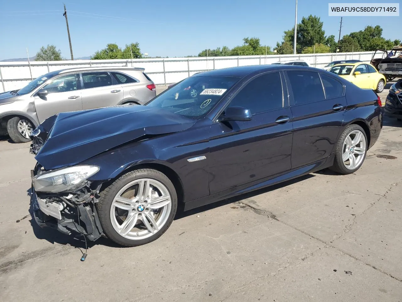 2013 BMW 550 Xi VIN: WBAFU9C58DDY71492 Lot: 69234824