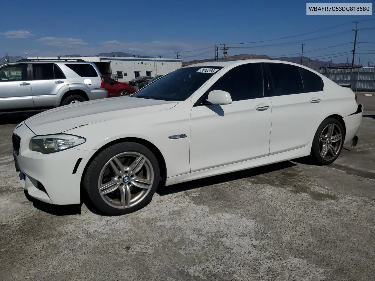 2013 BMW 535 I VIN: WBAFR7C53DC818680 Lot: 71010204