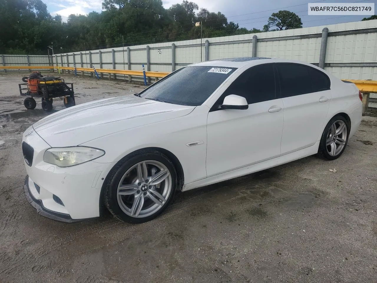 2013 BMW 535 I VIN: WBAFR7C56DC821749 Lot: 72179344