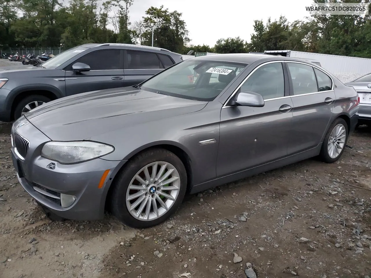 2013 BMW 535 I VIN: WBAFR7C51DC820265 Lot: 72416384