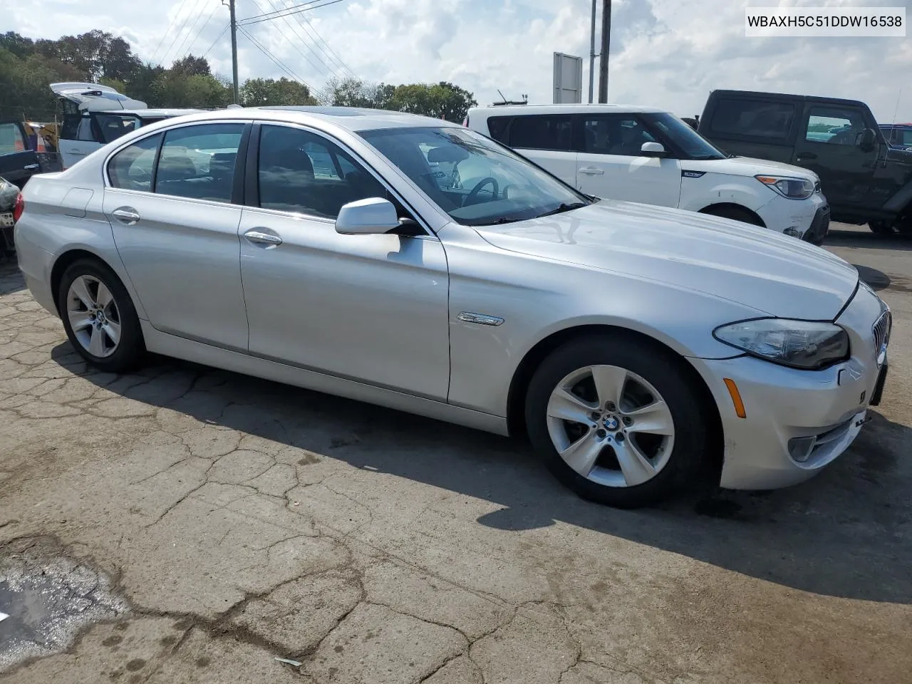 2013 BMW 528 Xi VIN: WBAXH5C51DDW16538 Lot: 72680424