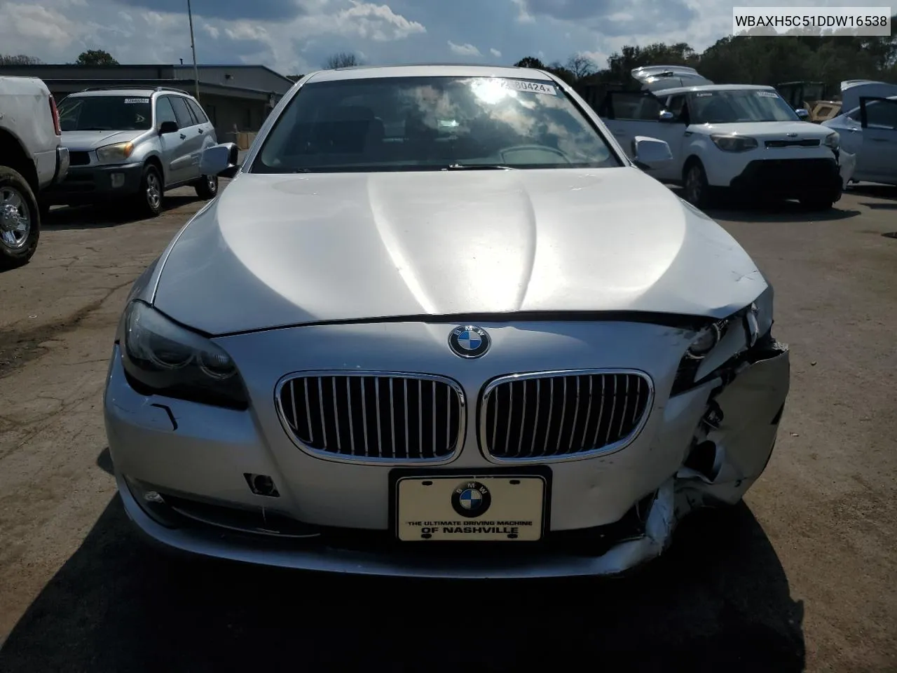 2013 BMW 528 Xi VIN: WBAXH5C51DDW16538 Lot: 72680424