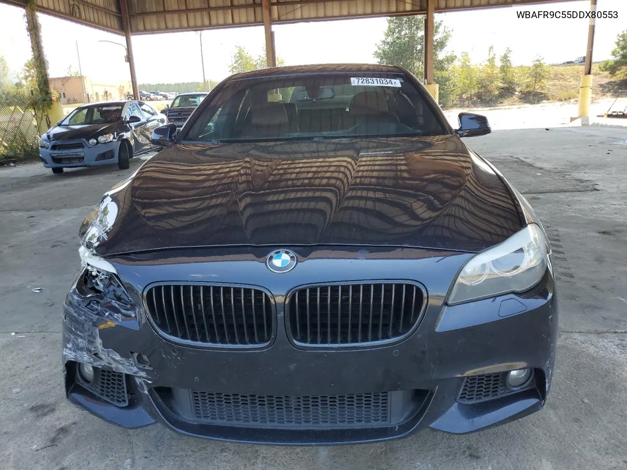 2013 BMW 550 I VIN: WBAFR9C55DDX80553 Lot: 72831034