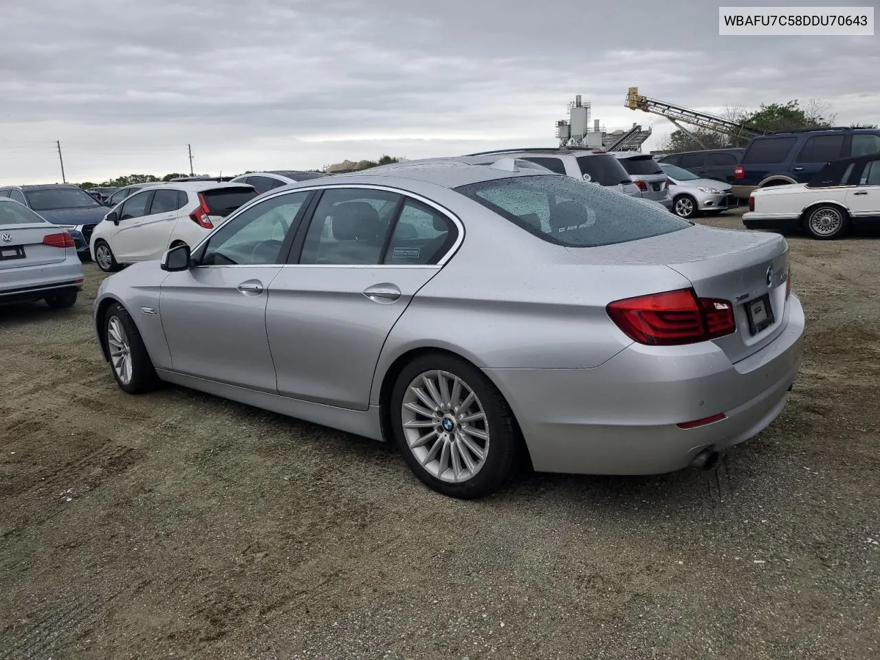 2013 BMW 535 Xi VIN: WBAFU7C58DDU70643 Lot: 74105414