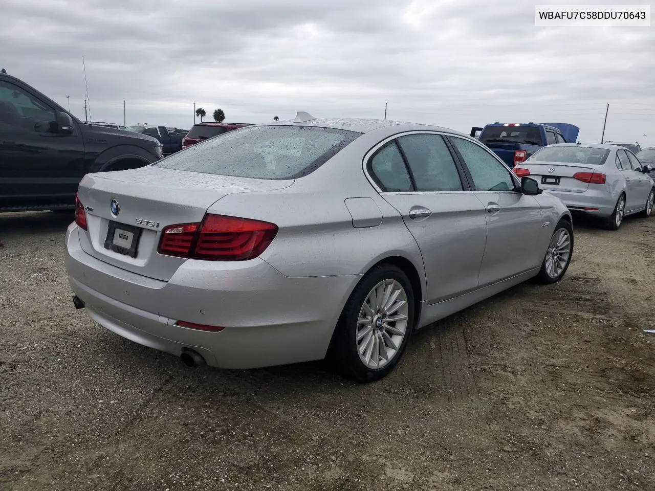 2013 BMW 535 Xi VIN: WBAFU7C58DDU70643 Lot: 74105414