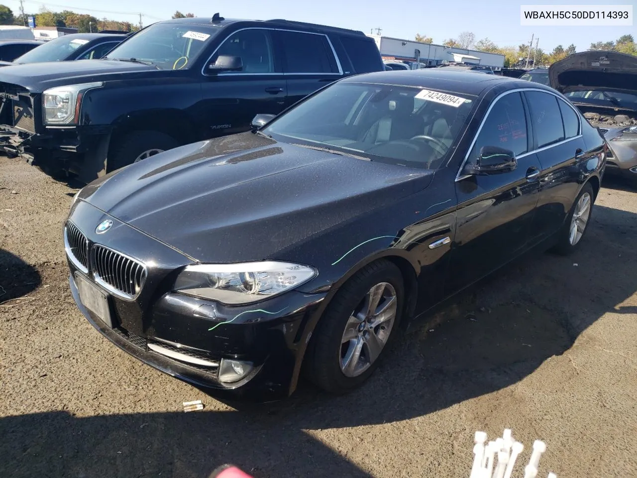 2013 BMW 528 Xi VIN: WBAXH5C50DD114393 Lot: 74249094