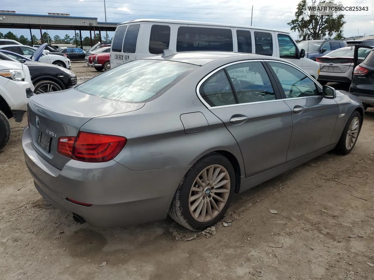 2013 BMW 535 I VIN: WBAFR7C59DC825343 Lot: 74787614