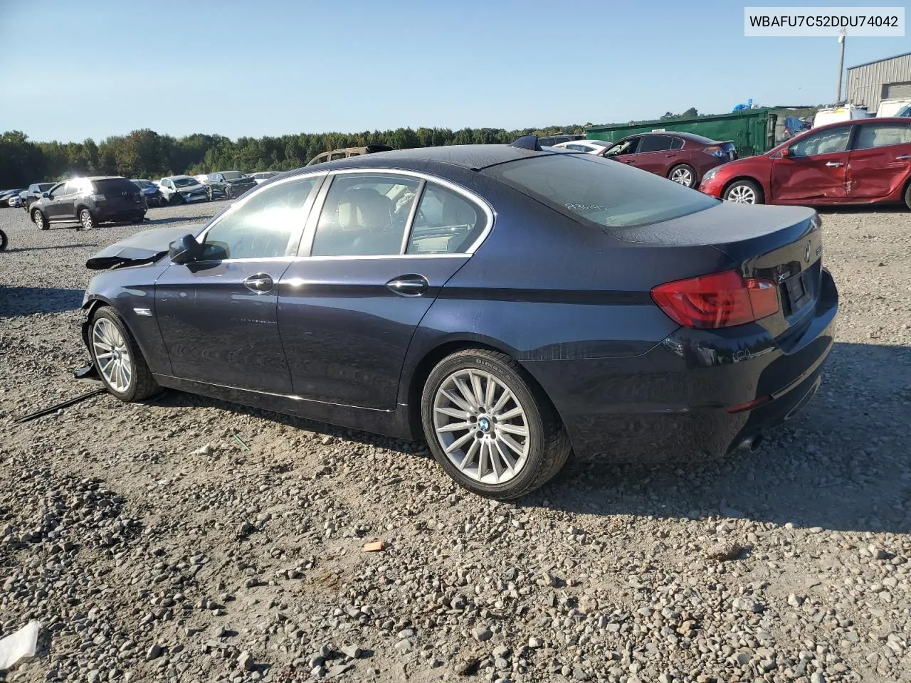 2013 BMW 535 Xi VIN: WBAFU7C52DDU74042 Lot: 75195594