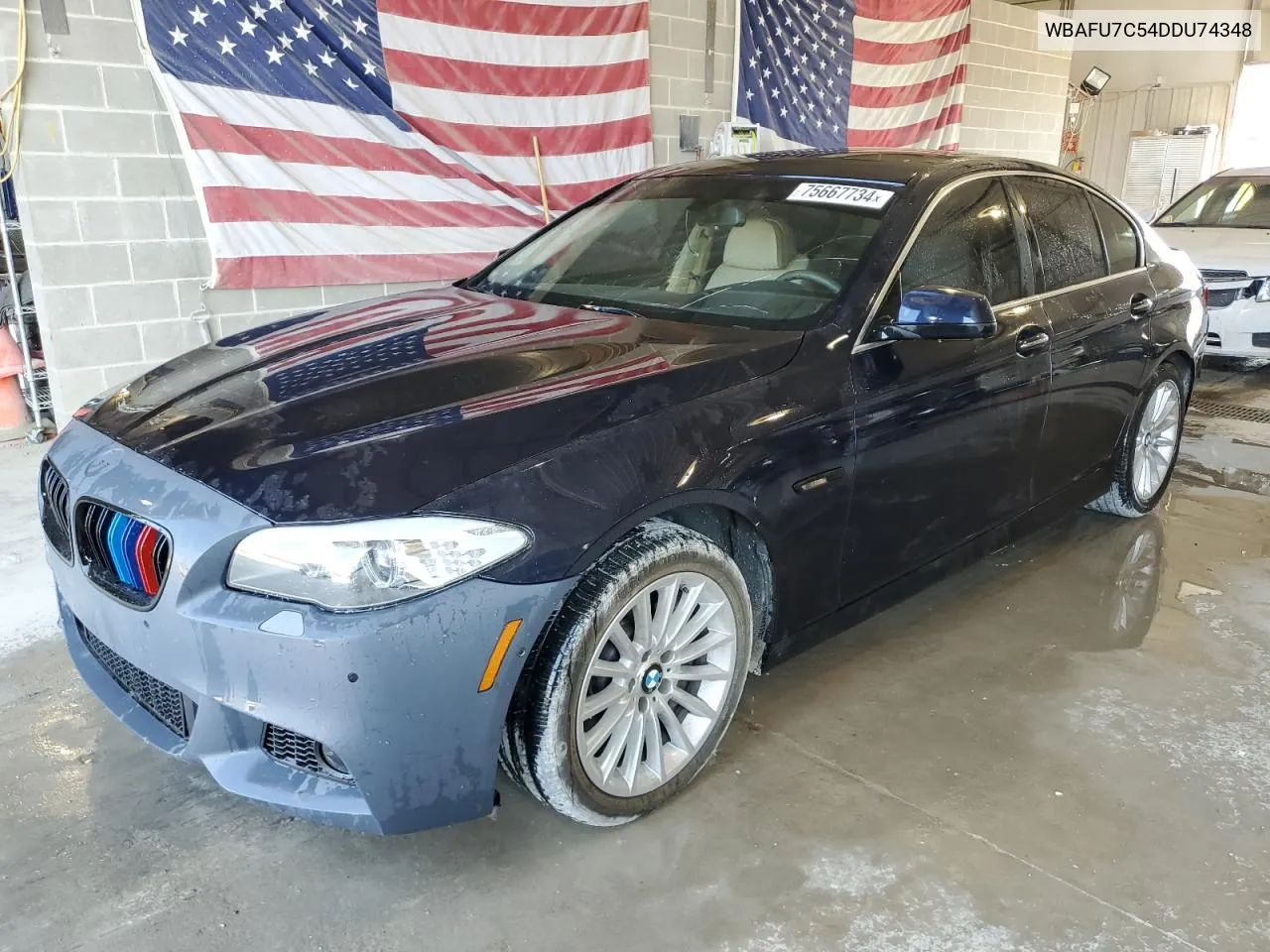 2013 BMW 535 Xi VIN: WBAFU7C54DDU74348 Lot: 75667734