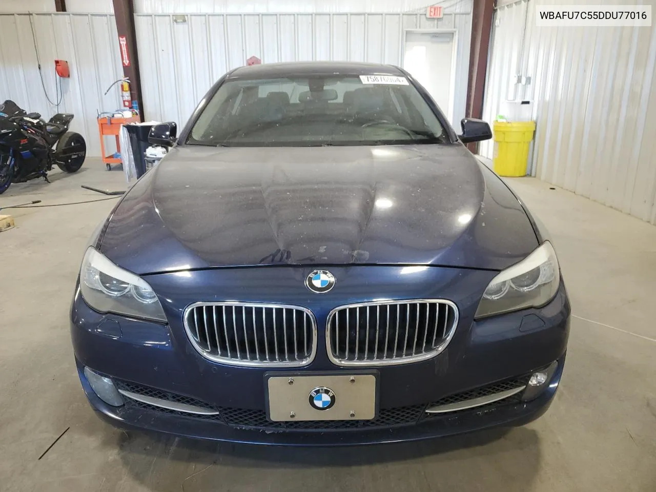 2013 BMW 535 Xi VIN: WBAFU7C55DDU77016 Lot: 75876904