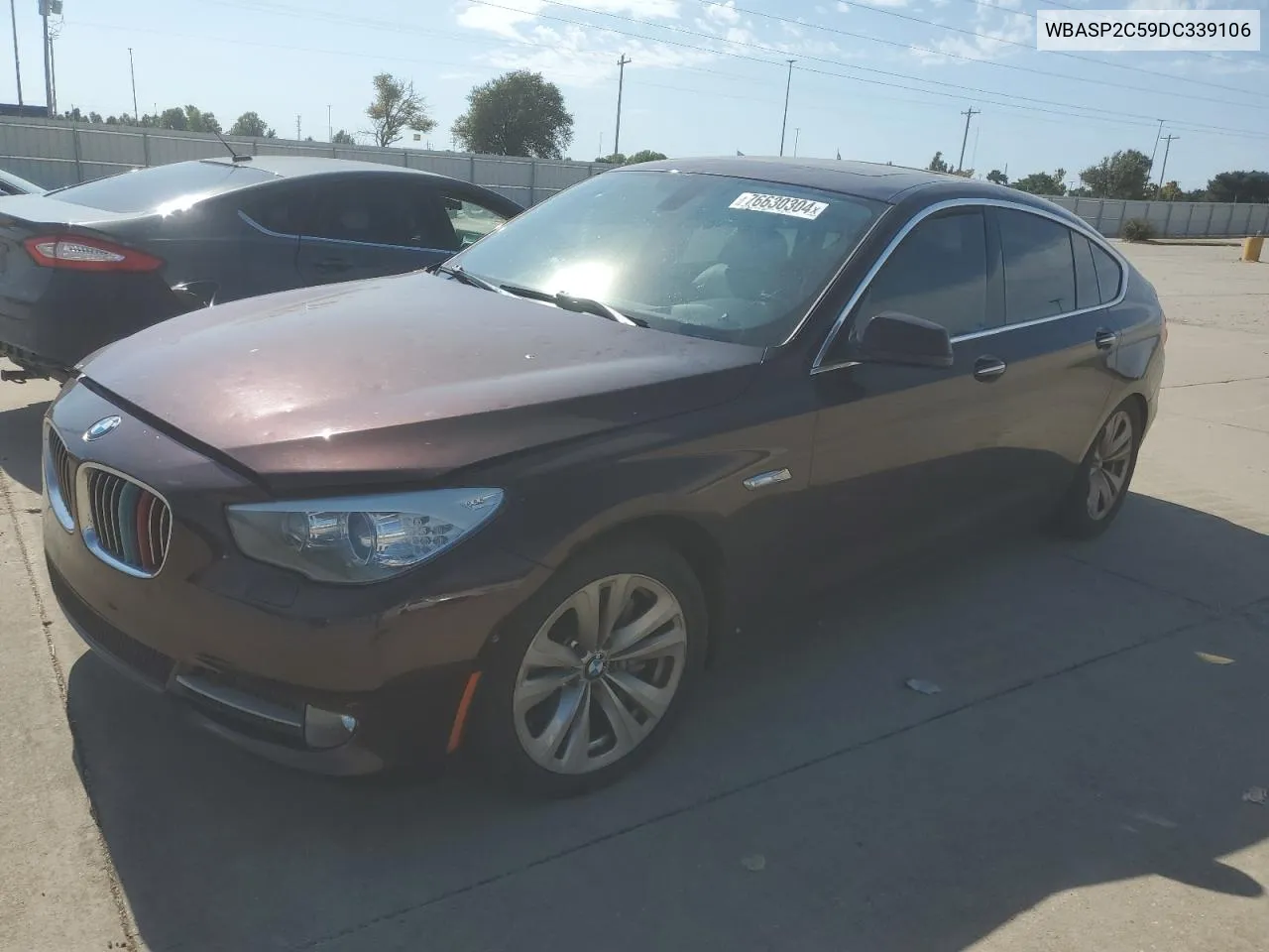 2013 BMW 535 Xigt VIN: WBASP2C59DC339106 Lot: 76630304