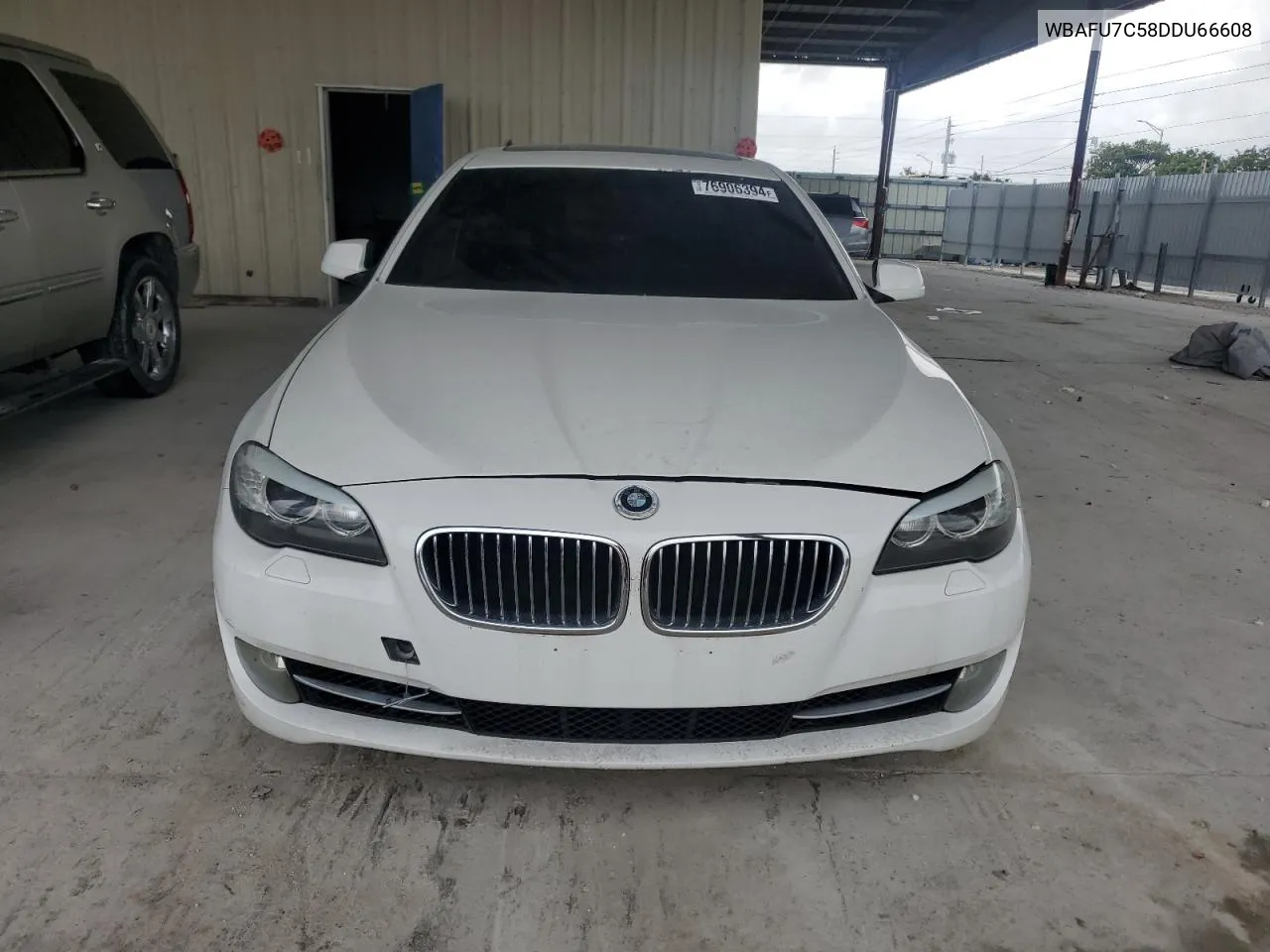 2013 BMW 535 Xi VIN: WBAFU7C58DDU66608 Lot: 76906394