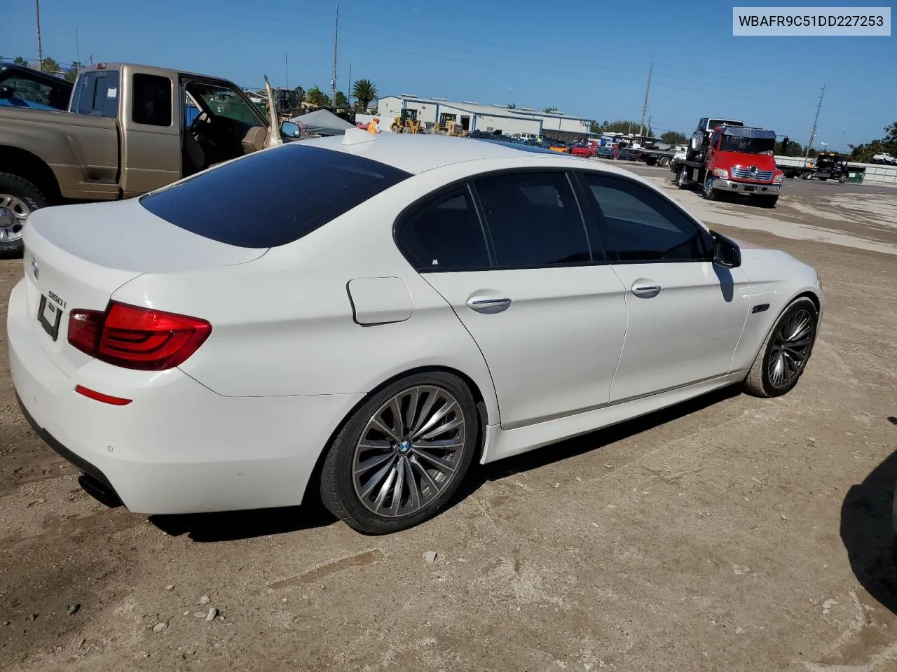 2013 BMW 550 I VIN: WBAFR9C51DD227253 Lot: 77246094