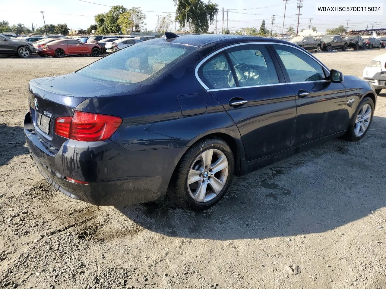 2013 BMW 528 Xi VIN: WBAXH5C57DD115024 Lot: 81537324