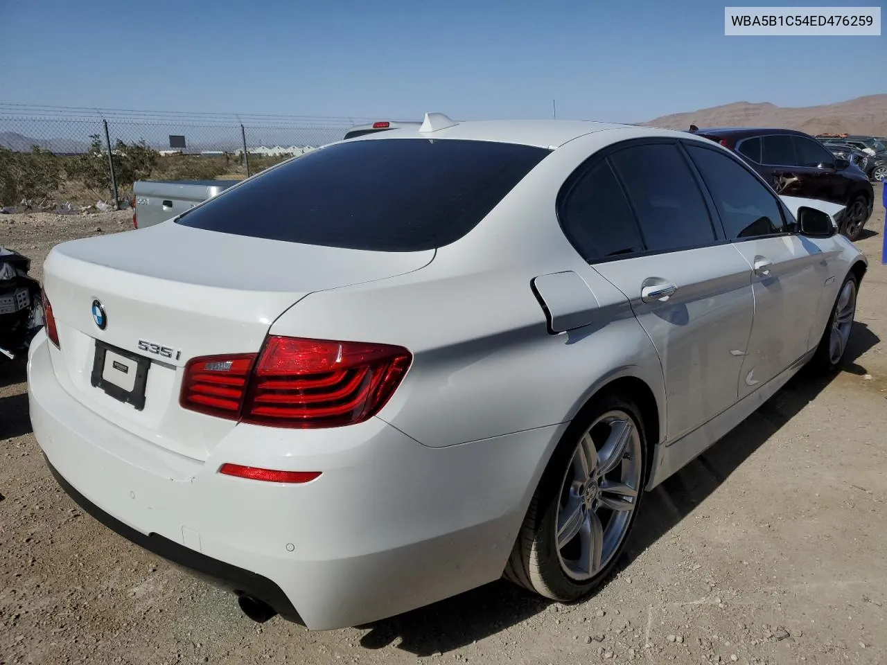 2014 BMW 535 I VIN: WBA5B1C54ED476259 Lot: 56330634