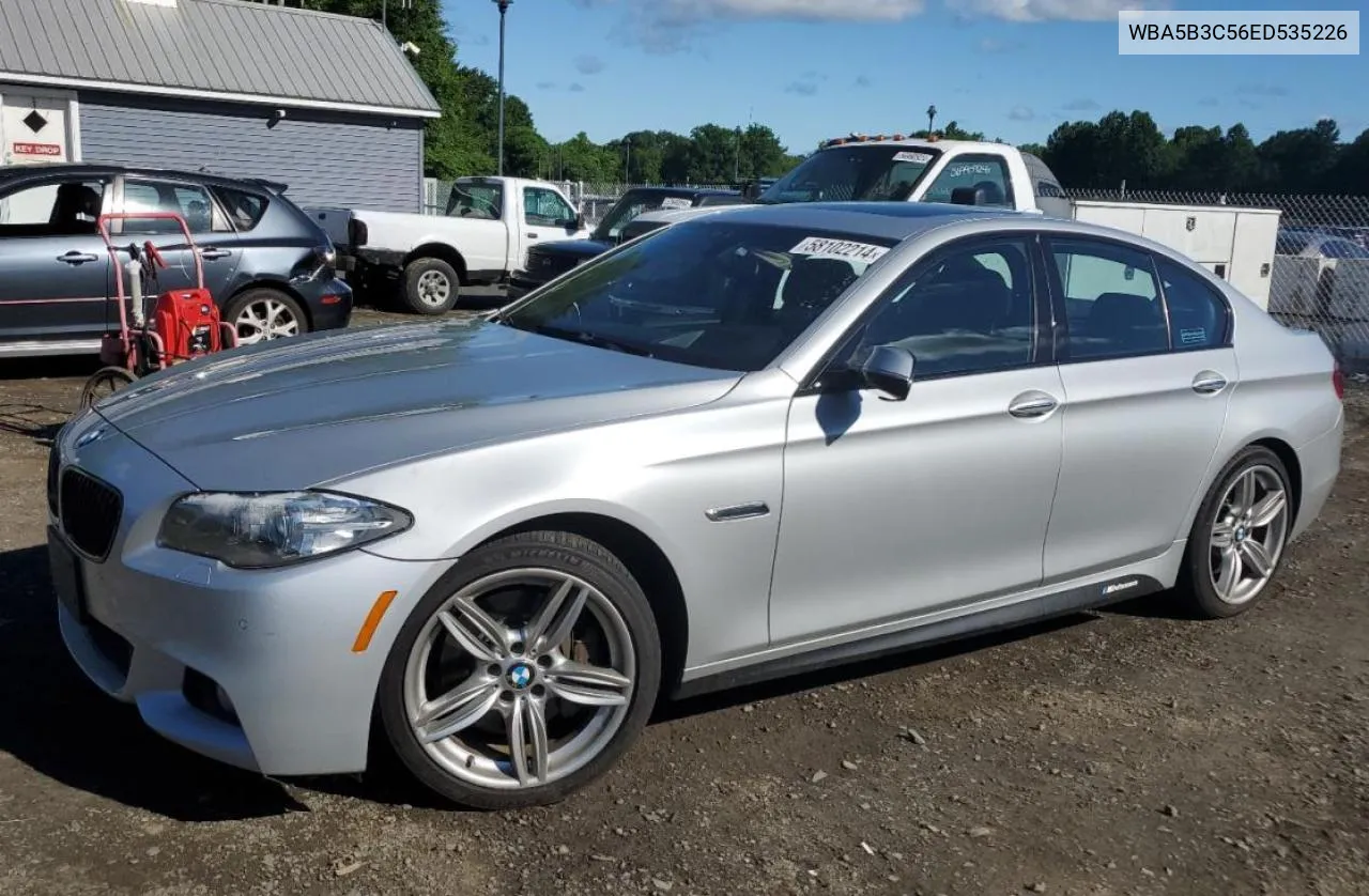 2014 BMW 535 Xi VIN: WBA5B3C56ED535226 Lot: 58102214