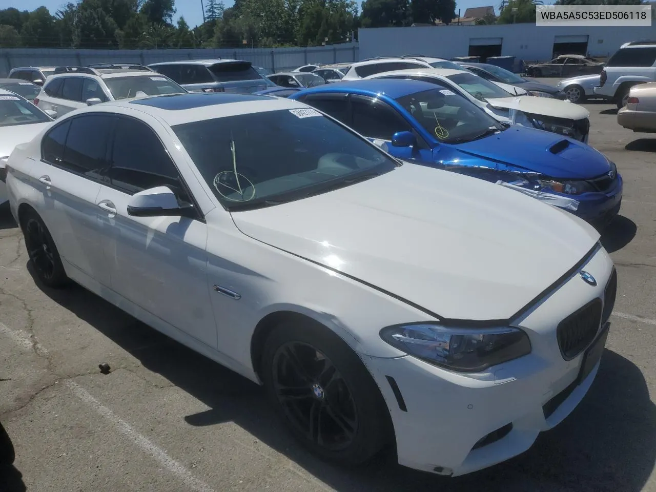 2014 BMW 528 I VIN: WBA5A5C53ED506118 Lot: 58427274