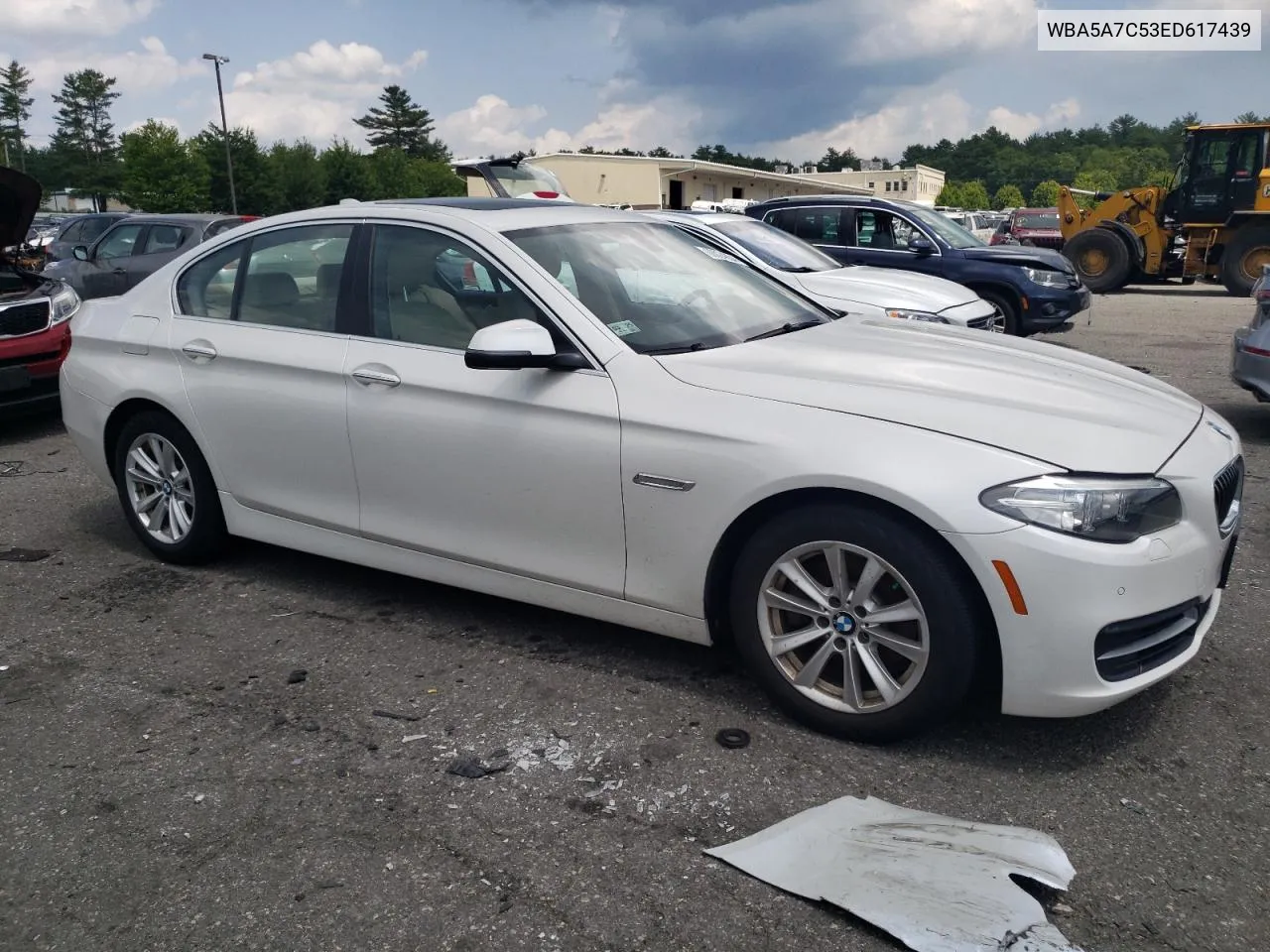 2014 BMW 528 Xi VIN: WBA5A7C53ED617439 Lot: 60024834