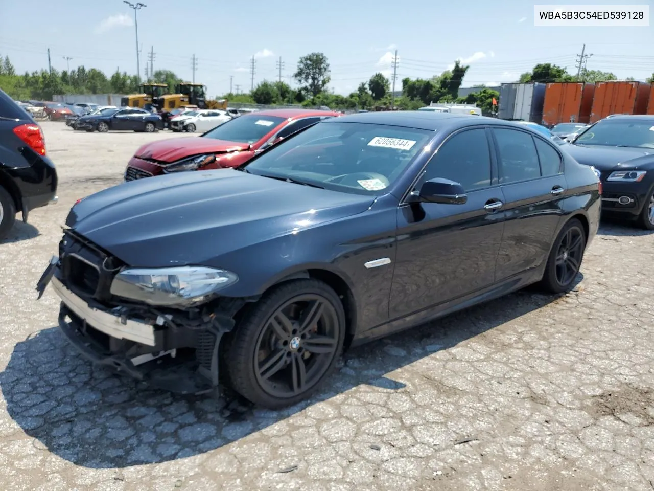 2014 BMW 535 Xi VIN: WBA5B3C54ED539128 Lot: 62056344