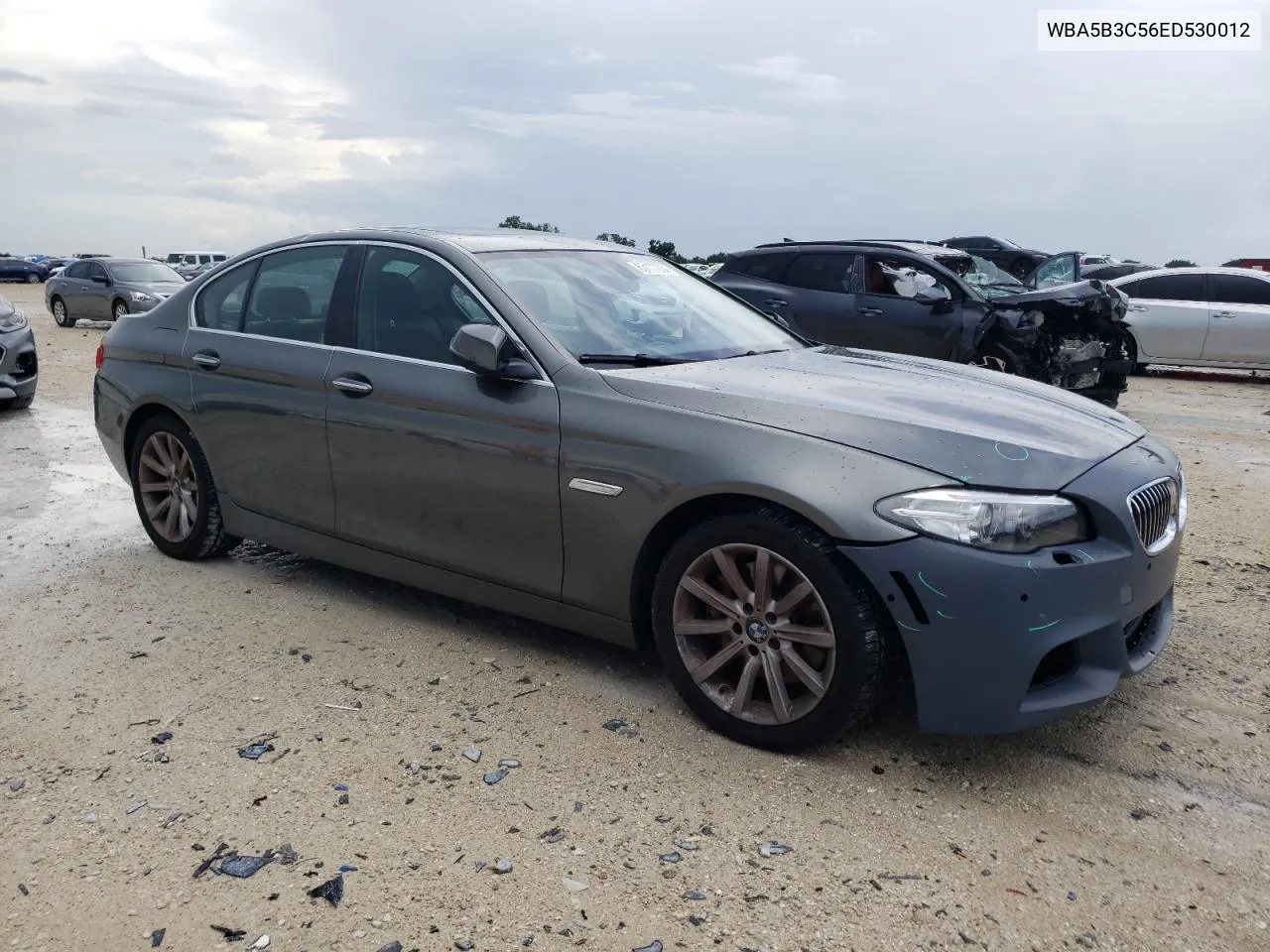 2014 BMW 535 Xi VIN: WBA5B3C56ED530012 Lot: 63177834