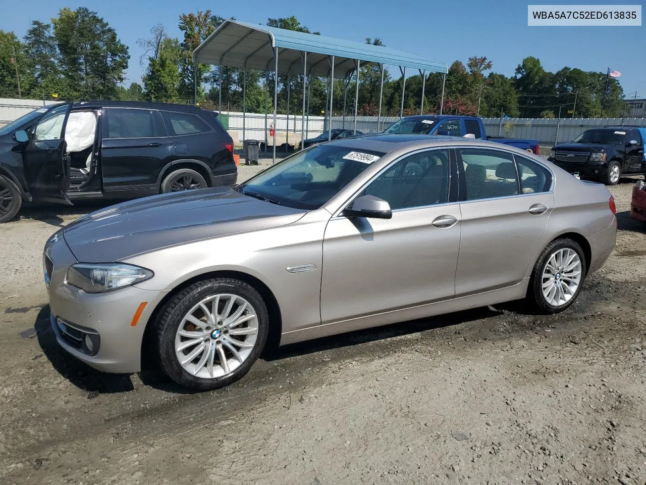 2014 BMW 528 Xi VIN: WBA5A7C52ED613835 Lot: 67519994