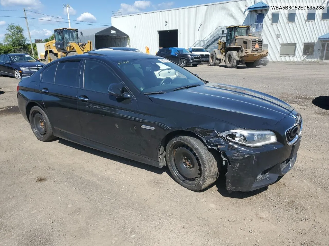 2014 BMW 535 Xi VIN: WBA5B3C52ED535238 Lot: 69301244