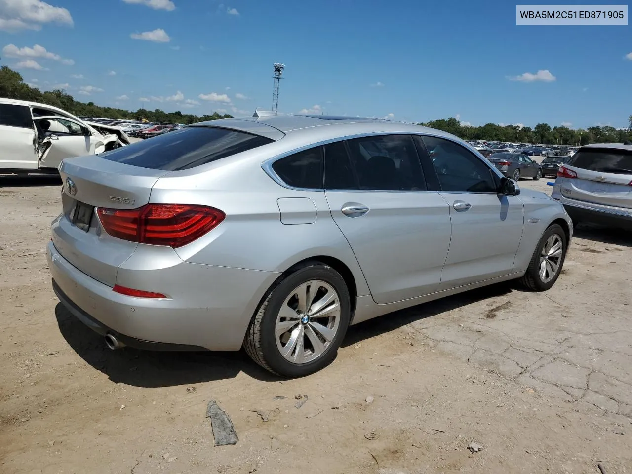 2014 BMW 535 Igt VIN: WBA5M2C51ED871905 Lot: 69623934