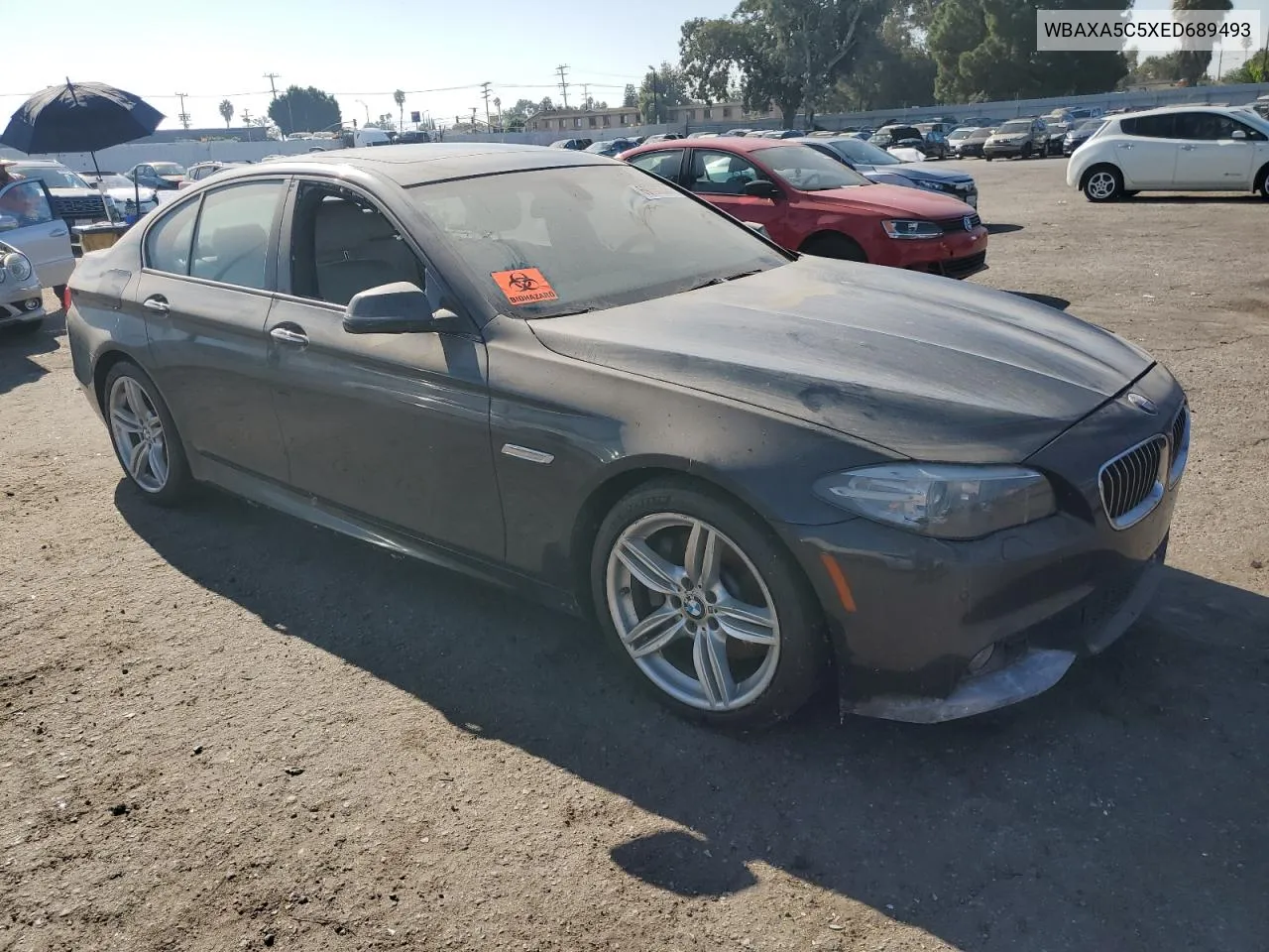 2014 BMW 535 D VIN: WBAXA5C5XED689493 Lot: 69760334