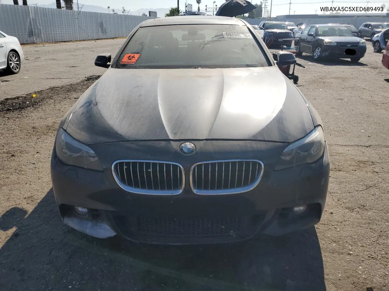 2014 BMW 535 D VIN: WBAXA5C5XED689493 Lot: 69760334