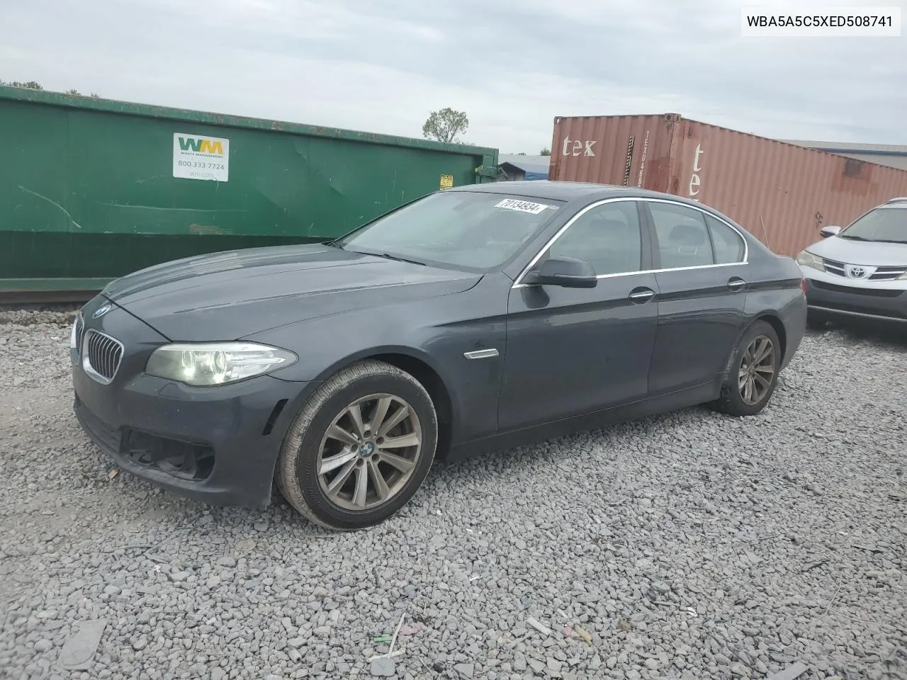 2014 BMW 528 I VIN: WBA5A5C5XED508741 Lot: 70134934