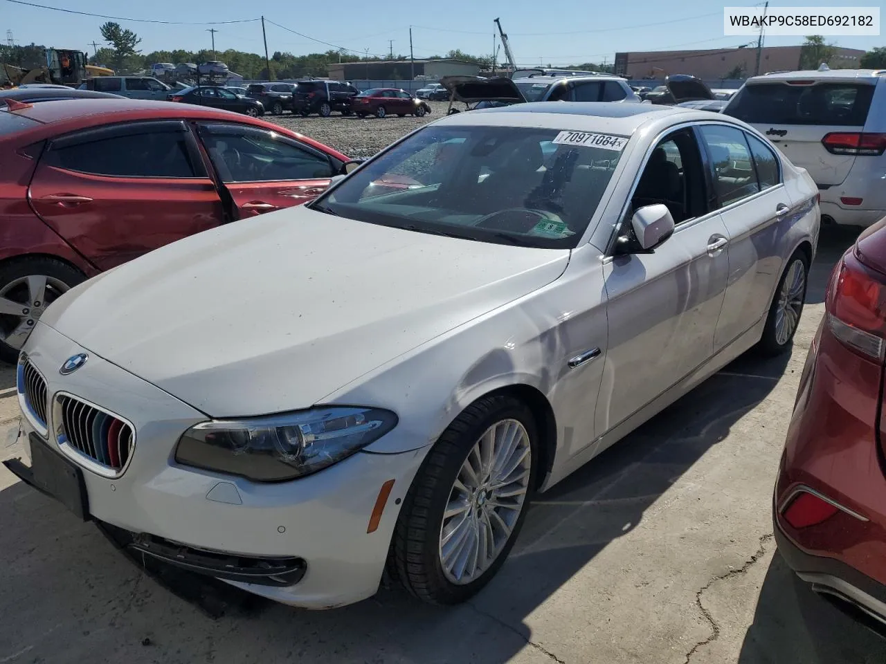 2014 BMW 550 Xi VIN: WBAKP9C58ED692182 Lot: 70971084