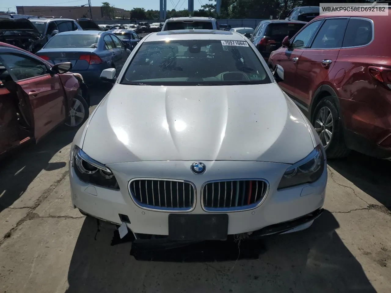 2014 BMW 550 Xi VIN: WBAKP9C58ED692182 Lot: 70971084