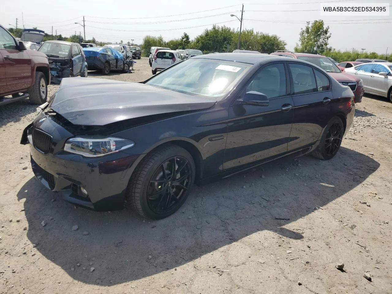 2014 BMW 535 Xi VIN: WBA5B3C52ED534395 Lot: 71033594