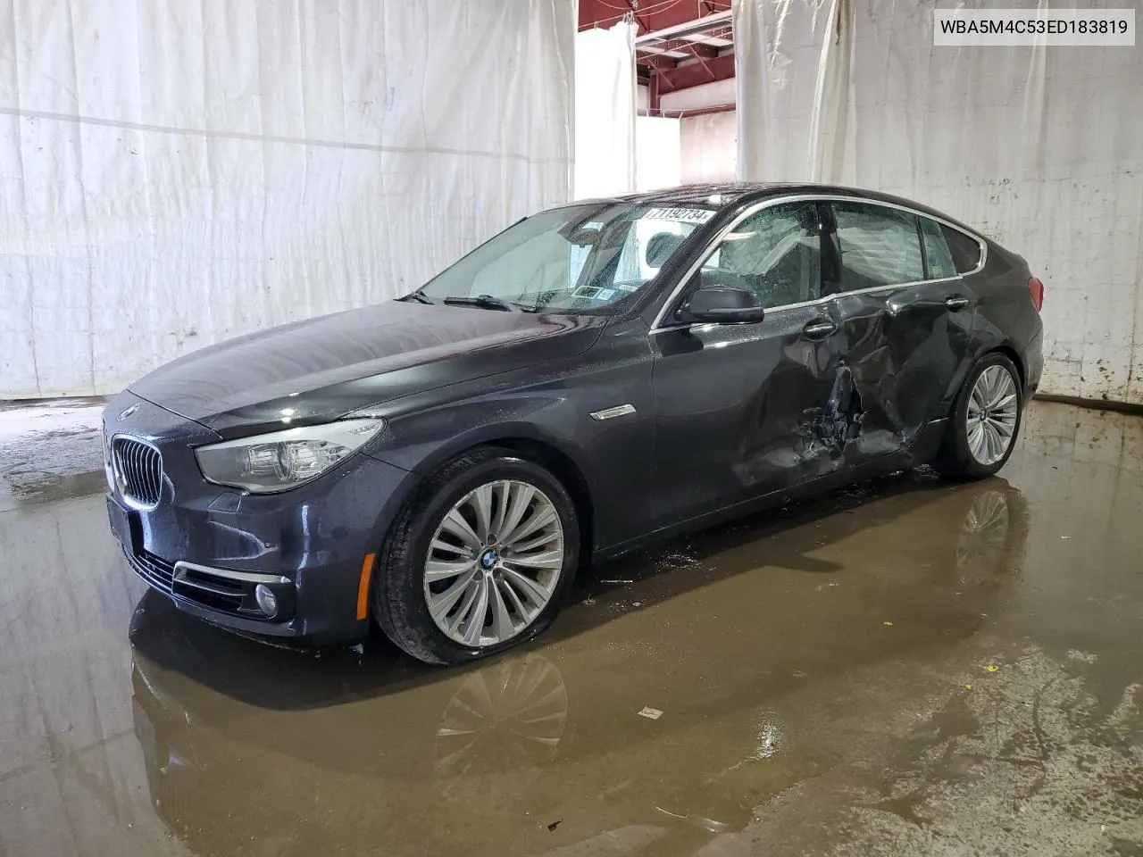 2014 BMW 535 Xigt VIN: WBA5M4C53ED183819 Lot: 71192734