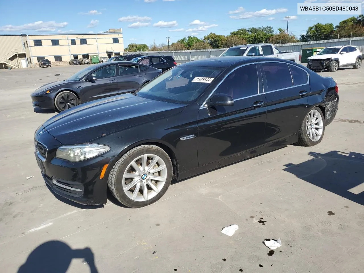 2014 BMW 535 I VIN: WBA5B1C50ED480048 Lot: 71918644