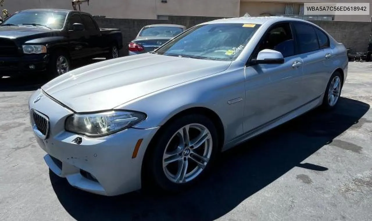 2014 BMW 528 Xi VIN: WBA5A7C56ED618942 Lot: 72479454