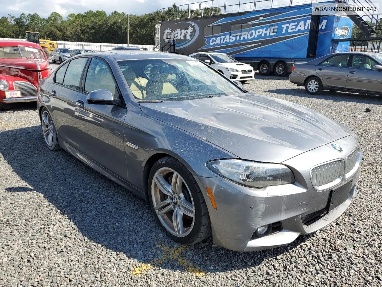 2014 BMW 550 I VIN: WBAKN9C50ED681943 Lot: 73850294