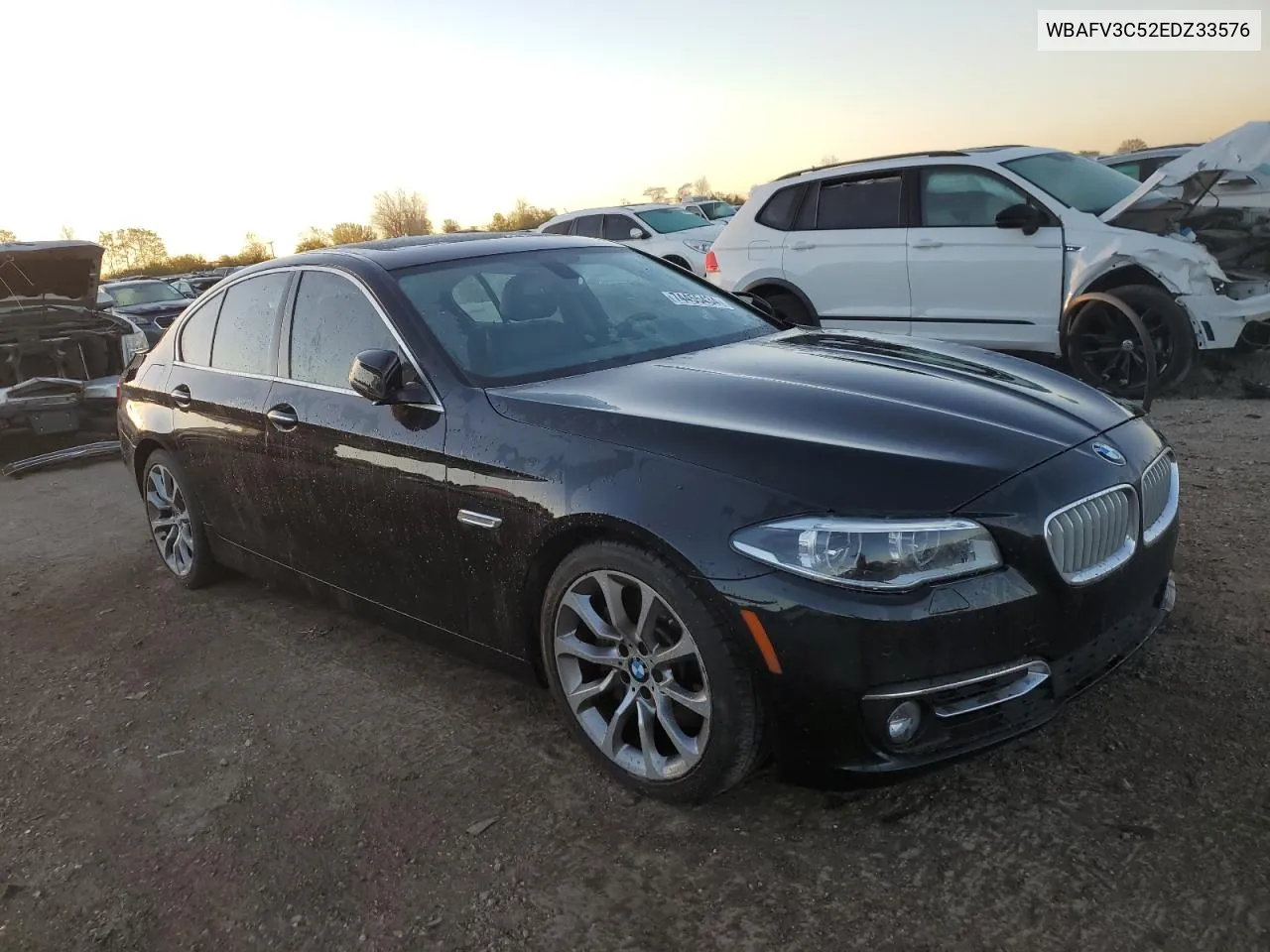 2014 BMW 535 D xDrive VIN: WBAFV3C52EDZ33576 Lot: 74455434