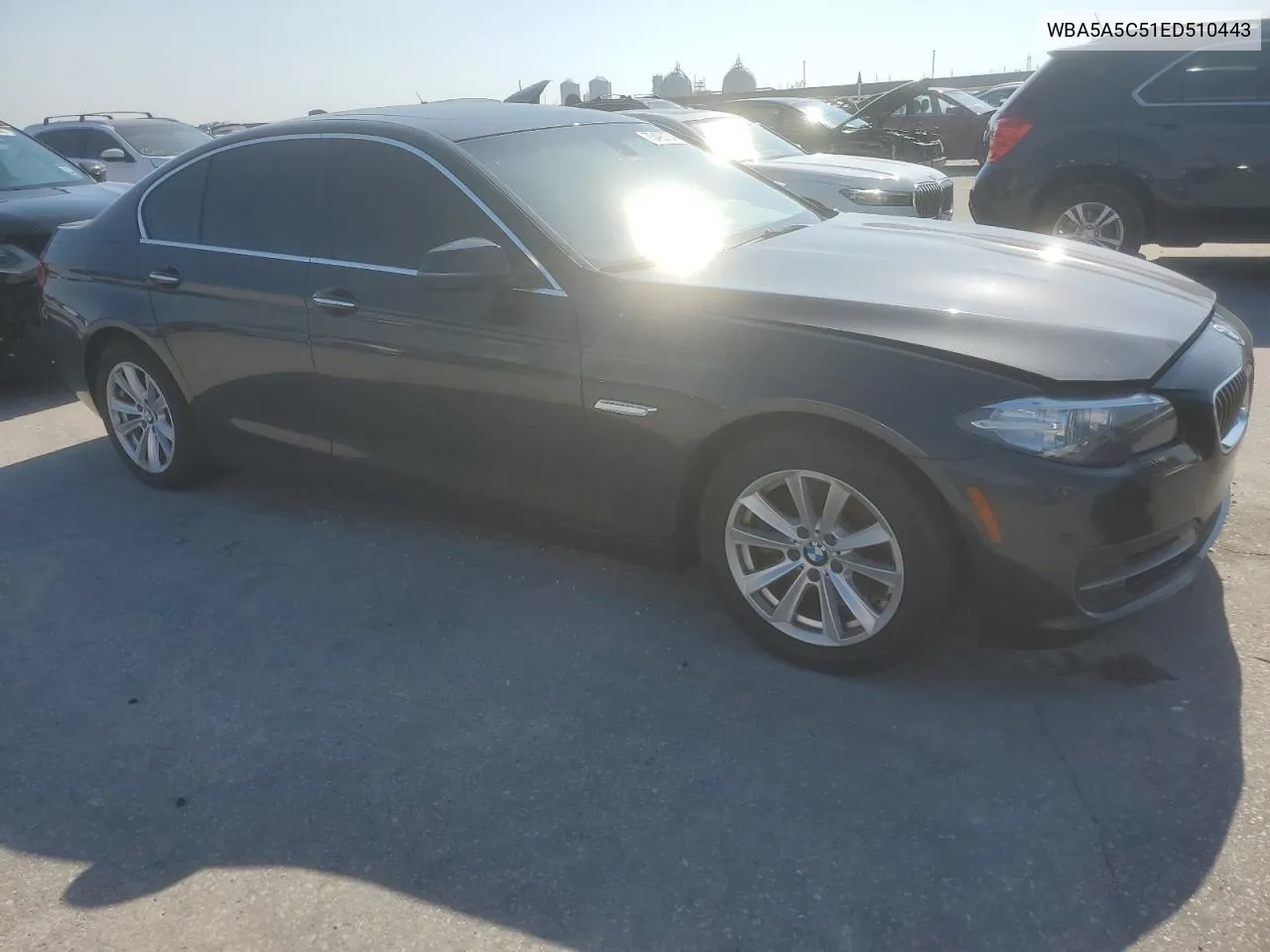 2014 BMW 528 I VIN: WBA5A5C51ED510443 Lot: 75493704